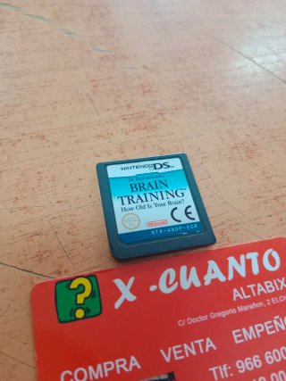 JUEGO NINTENDO DS BRAIN TRAINING