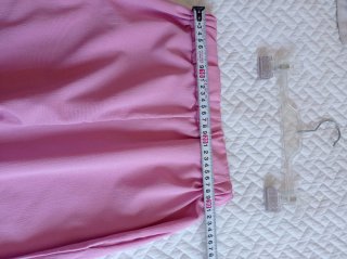 Traje chaleco y pantalón rosa