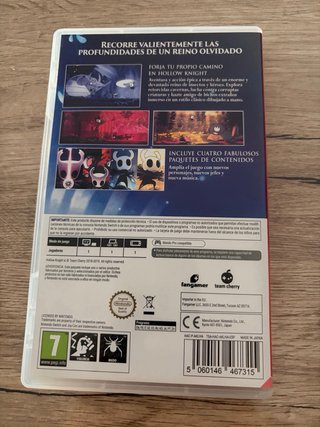 🇪🇸 Hollow Knight Nintendo Switch Pal Esp como nuevo