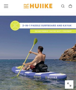 Tabla de paddle surf HUIIKE azul