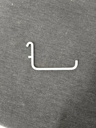 Ganchos para panel perforado Ikea 5x 3€