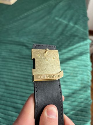 Cintura Louis Vuitton Bianca e Dorata