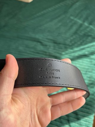 Cintura Louis Vuitton Bianca e Dorata