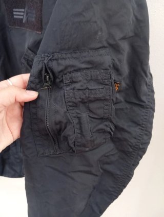 Chaqueta Alpha Industries en azul marino