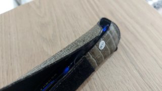 Occhiali da vista blu +1,50 vintage e custodia