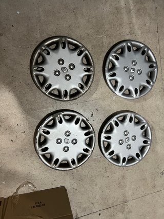4 Tapacubos Renault 14 Originales
