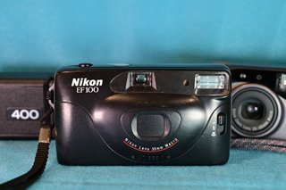 Lote 3 Cámaras Analógicas Nikon y Kodak