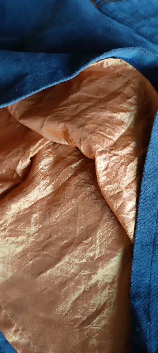 Vestido Ojalá marrón con forro