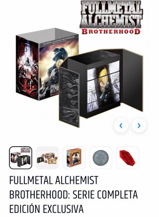 Fullmetal Alchemist Brotherhood Coleccionista