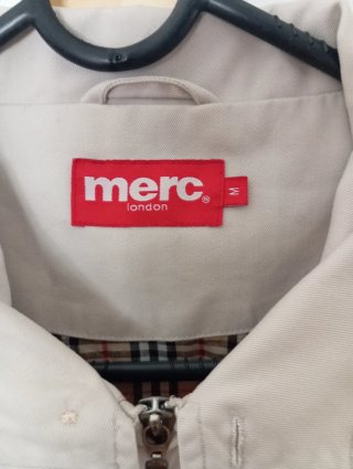 Merc Harrington Jacket Beige Talla M