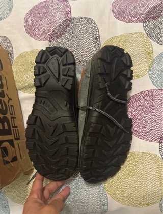 Scarpe antinfortunistiche Beta grigie e arancioni