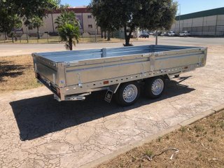 Remolque Plataforma con Laterales
