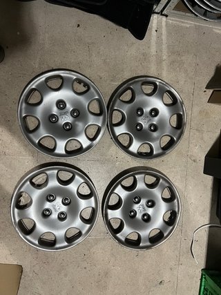 Juego Tapacubos Peugeot 15 Original