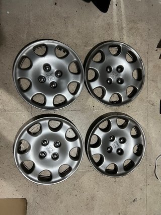 Juego Tapacubos Peugeot 15 Original
