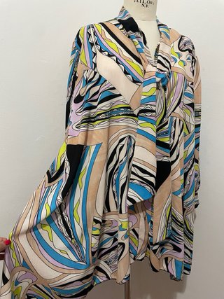 Abito/Camicia Stile Pucci Taglia Unica