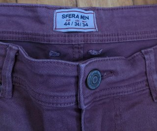 Pantalón corto Sfera morado talla M