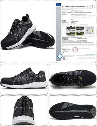 Zapatos Seguridad S3S Impermeables Ligeros