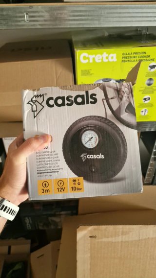 Compresor de aire Casals 12V