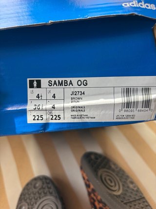 Samba OG Marrones y Naranjas Talla 36 2/3