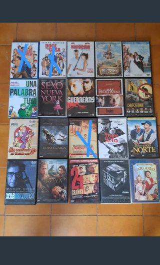 DVD a 3 euros unidad