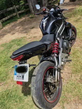 Kawasaki ER6N 2012 Naked Negra