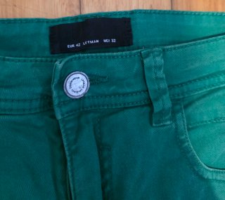 Pantalón corto verde