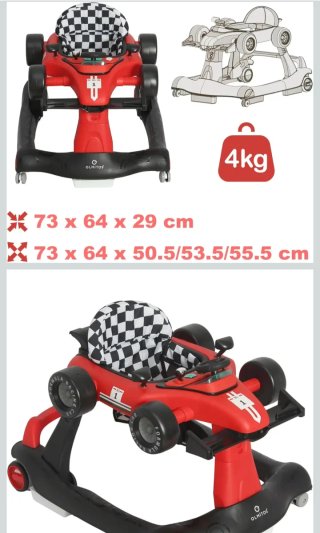 Andador bebé 3 en 1 Olmitos RACING