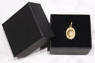 MEDALLA DELFÍN-RELOJ, ORO 18K/1.6g