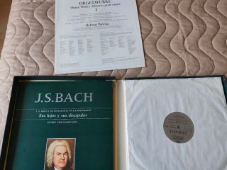 8 LPs J.S. Bach Obra para Órgano Vol. I