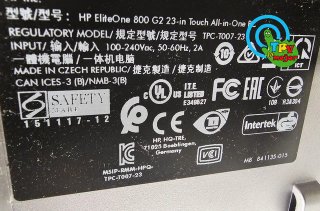TPV Táctil HP Elite One 800 i5 8GB/240GB