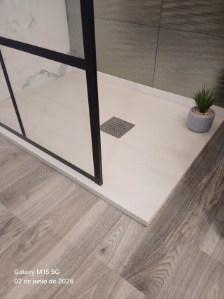 Plato de ducha pizarra 70x140 cm