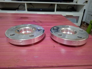 Separadores 5x112 para Golf 5, etc + Tornillería