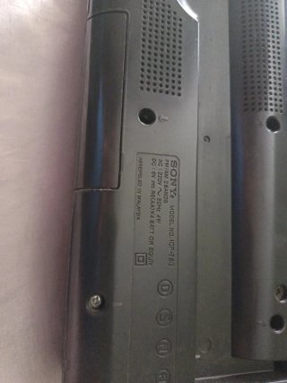 Radio Sony 2 bandas Batería/Corriente