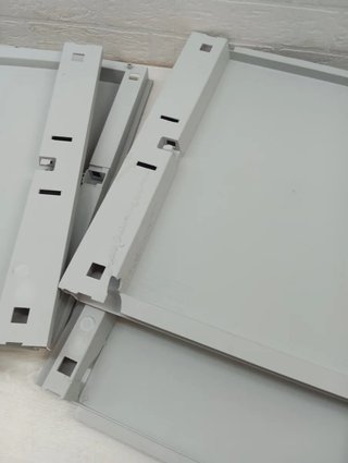 Armario Multifunción 2 Puertas Gris 78x43,6x225,8