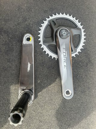 Bielas SRAM Force DUB Wide 175mm + Plato 38T