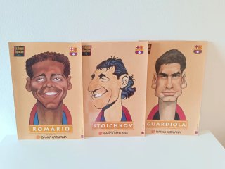 Dream Team 94-95 Pins Caricatures Original