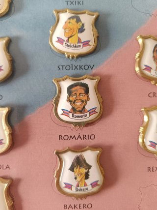 Dream Team 94-95 Pins Caricatures Original