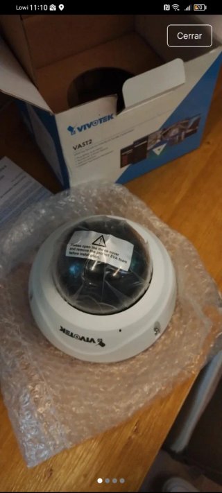 Cámara Vivotek VAST2 PTZ IP Nueva
