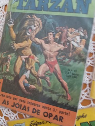 Lote Cómics Tarzán 5 ( Brasileño)