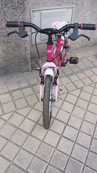 Bicicleta infantil rosa B-PRO