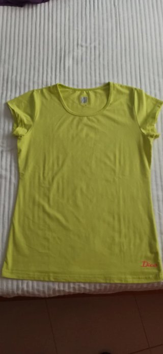 Lote 2 Camisetas Deportivas Azul y Verde
