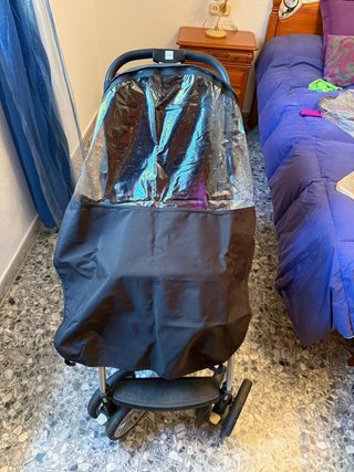 Carro de bebé reversible morado