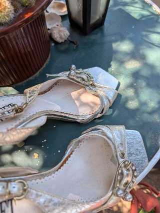 Tacones/Sandalias Doradas y Plateadas Sweet