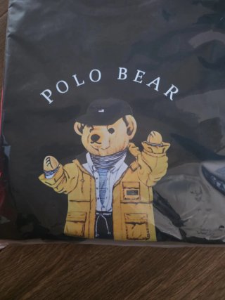 Camiseta Polo Ralph Lauren Oso Negro Talla L