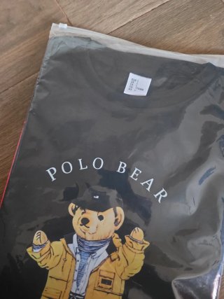 Camiseta Polo Ralph Lauren Oso Negro Talla L