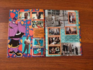 Álbum cromos completo Space Jam. Michael Jordan.