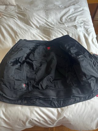 Chaqueta Moto Dainese Negra y Roja