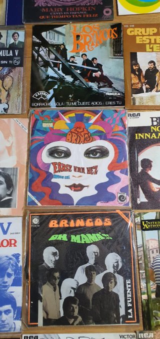 Lote 60 Vinilos Música Española Años 60/70