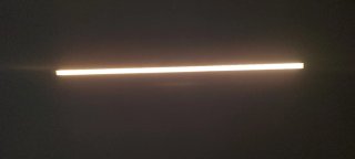 Lámpara colgante lineal moderna