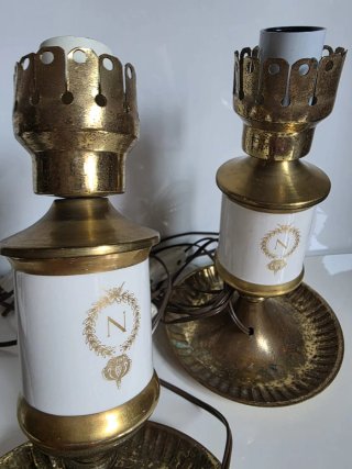 SET 2 lampade vintage